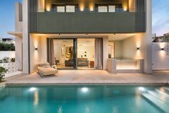 A unique new build villa in a beautiful and quiet location close to the airport, Chania, Greece Luxury New Build Sea View Villa Entire villa vacation rental 46346686