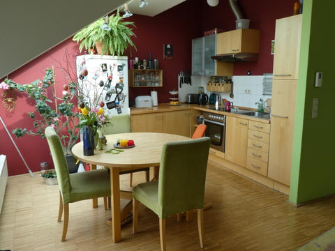 Available is the whole apartment (except the bedroom), consisting of a spacious  Vienna, Austria central apartment with small cozy rooftop Entire rental unit vacation rental 12959037