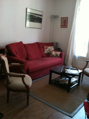 appartement de 35m2 au calme et très clair au fond d'une impasse.Un salon ;une c  appartement clair et calme très bien situé Entire rental unit vacation rental 22994378