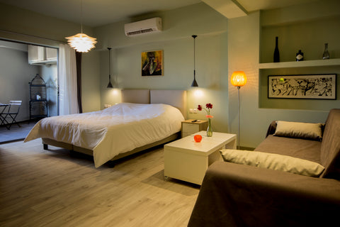 All new apartment 40m2 with spacious bathroom and shower, cozy balcony, fully eq Athens, Greece The "Suite 202" by the Acropolis. Entire rental unit vacation rental 9548700