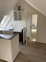 Fantastisk loft lejlighed m stue allrum og soveværelse eget køkken og bad.100 m2  Skønt loft lejlighed Entire loft vacation rental 44749574