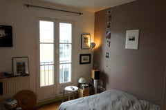Lovely room in a nice luminous flat in Belleville, with 3 adorables roomates. Bi Paris, France View over the Eiffel Tower Private room in rental unit vacation rental 6399108
