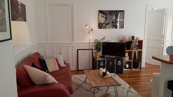 Beautiful and luminous apartment with modern decoration  in the heart of the lat Annecy, France Modern and calm apartement near Mouffetard Entire rental unit vacation rental 19322129