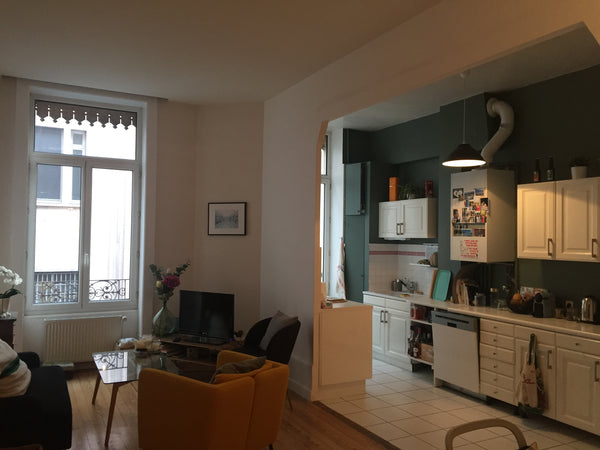L'appartement est idéalement situé à proximité de la place Guichard, à 20 minute Paris, France Lyon : T3 de 75m2, 4 pers., Guichard - Préfecture Entire rental unit vacation rental 29671801