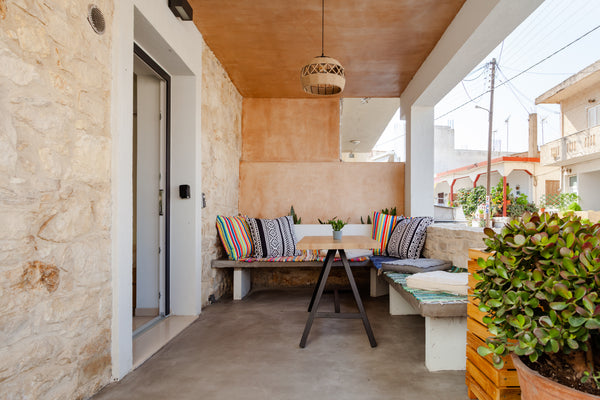 Stone-built and completely renovated house with amenities that can offer you rel Rethimnon, Greece Irene's Garden, Aggeliki Entire rental unit vacation rental 51146320