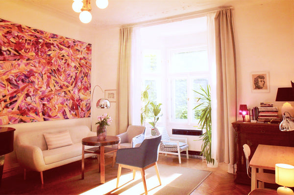 Located in calm street in the popular hip neighborhood of Letna, surrounded by p Prague, Czechia Art Nouveau Apt. near the centre, 1 min from park Entire rental unit vacation rental 13614104