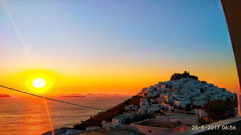 A cosy mesonette at Chora of Astypalea Island. Seaview and Venetian Castle view   Mesonette with Venetian Castle View Cycladic home vacation rental 33147622