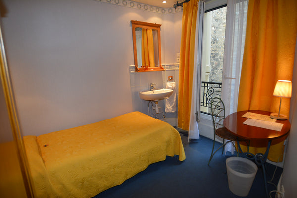 Hotel in the Latin quarter, Paris 5, metro station: Gobelins.<br /><br />Hotel c Paris, France Room-1 pers-PAYING Shower & Common WC Room in hotel vacation rental 22330205