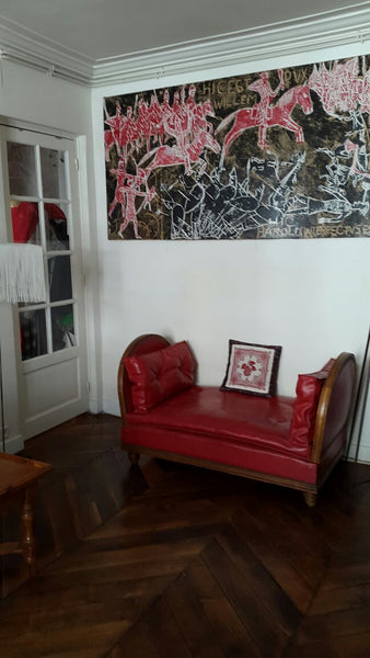 Appartement dans un immeuble historique du début 19e siècle, poutres apparentes, Paris, France Calme au coeur du Marais Entire rental unit vacation rental 6332468