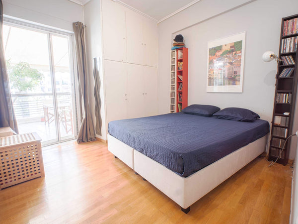 A cozy floor through apartment situated in the heart of the most elegant & resid Athens, Attica, Greece Flat right at the Acropolis Museum & Metro Station Entire rental unit vacation rental 45006009