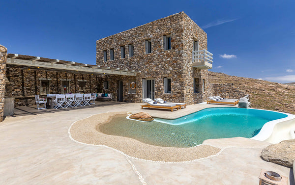 The stunning Villa Fotis was built using beautiful honey-coloured stone in 2011   Villa Fotis Entire villa vacation rental 648886944967538429