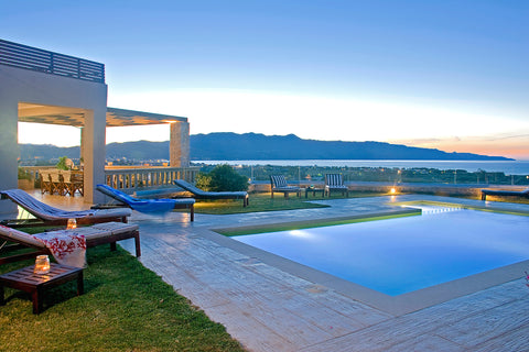 A luxury villa with an extraordinary view of the Cretan Sea, in the historical M Chania, Greece Sea View Villa-Amazing Exteriors-Heated Pool & BBQ Entire villa vacation rental 53453602