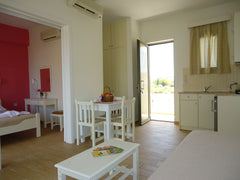 Almyra apartments are located right on the sandy beach of the charming village S Greece 3 bed apartment-Sfakaki sea view Entire rental unit vacation rental 1165285