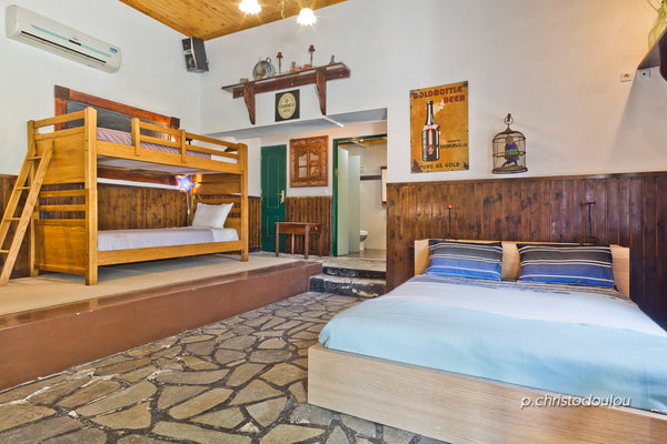 A spacious, 90 sqm, 100+ yr old olive mill has been renovated with all the moder Greece Spacious, Serene, Restored Olive Mill Entire villa vacation rental 40005995