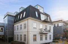 The 2-floor penthouse apartment is part of a former pencil factory. It is situat Copenhagen, Denmark Charming penthouse apartment with harbour view Entire rental unit vacation rental 22520974