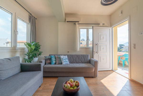 Hello! I'm Agapi and my family and I would love to host you.  We are Greek-Canad Greece Agapi's Seaside Apt in Heraklion Entire rental unit vacation rental 1351886