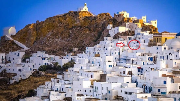 Traditional, two floor Cycladic house (35 square meters) with a small balcony  i Kallithea, Greece Cycladic house in Chora,Serifos Cycladic home vacation rental 35226971