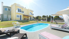 Start off the day with a stroll along the breezy beach (ideal for kitesurfing),  Rhodes, Greece Sunny🌅Breeze:Deluxe Villa Near Beach,Private Pool Entire villa vacation rental 13772123
