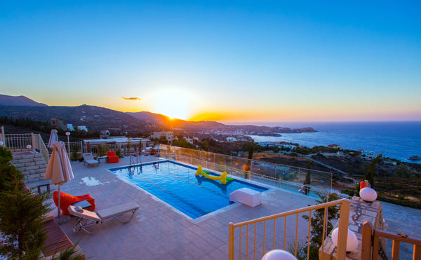 VILLA  FULLY FURNISHED, EQUIPPED, PANORAMIC VIEW , SEA - MOUNTAIN VIEW, PRIVATE  Greece Dilira villas Lida Entire home vacation rental 9818209