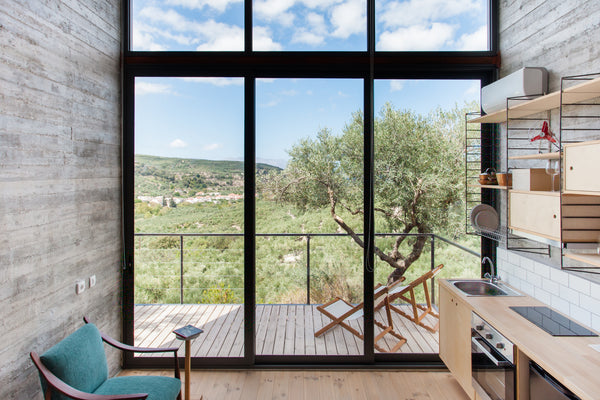 Find inspiration amid stunning surrounding nature in a home that flirts with Le  Chania, Greece Minimalist Sanctuary with Valley and Sea View Tiny home vacation rental 26287638