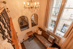 My studio apartment is petite, cozy and charming. Spectacular location in the he  Charming Loft in le Marais Entire loft vacation rental 16073695