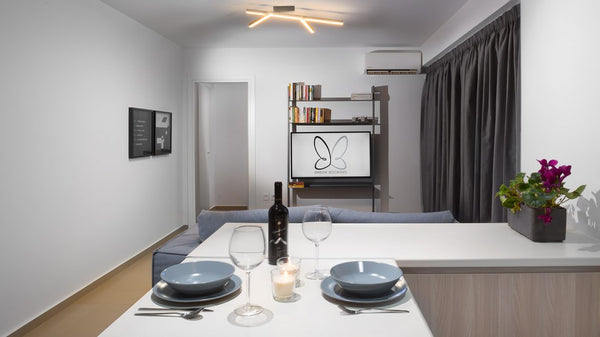 A spacious elegant one bedroom/bathroom apartment in the heart of Athens inside  CY Elysium Boutique Apartment 202 (One bedroom) Entire condo vacation rental 42573336