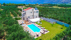 Palace villa in Drapanias Chania luxury 4 bedrooms, 3 bathrooms villa with priva Chania, Greece 4 Bedroom Villa 180m From The Beach Entire villa vacation rental 6549644