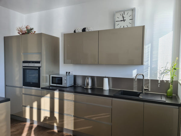 Welcome to our newly reconstructed flat. The apartment is located in Anděl, just  Spacious modern apartment in the heart of Anděl Entire rental unit vacation rental 558468345522457879