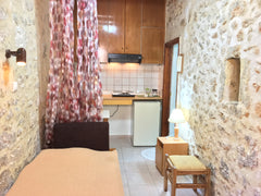 You will reserve our really small studio(9sq meters) strictly for one person , w Rethimnon, Greece Barbara Studios - Tiny Studio for 1-Semi Basement Room in aparthotel vacation rental 620223782974871841