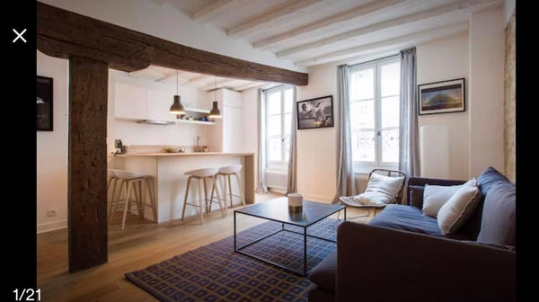 You will feel at home in our cocoon, very spacious (45m2) right in the center of Paris, France Your cocoon in the Marais Entire rental unit vacation rental 21906938