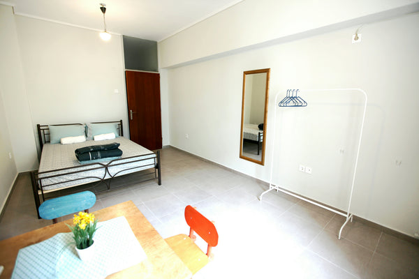 Private spacious room in a 160 sqm apt with other rooms and 2 perfectly clean sh Athens, Greece 5# STUDENT  STUDIO SLEEPEASY ☀️🏛️🇬🇷 Private room in serviced apartment vacation rental 32650034