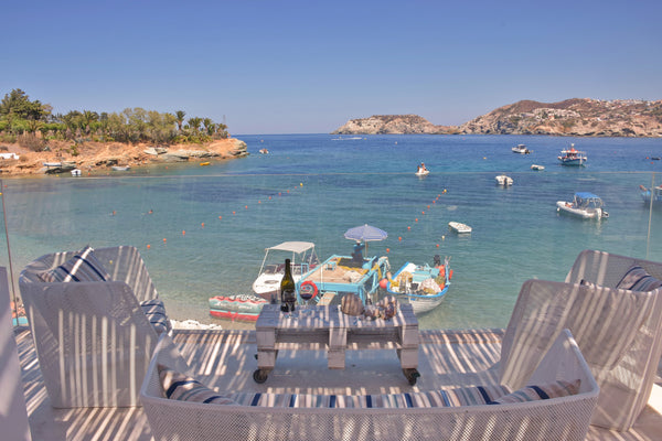 An amazing house next to the sea  on the wonderful beach of Agia Pelagia at Hera Heraklion, Greece Mpitzarakis Studio On the Beach Cycladic home vacation rental 13198130