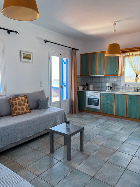 The apartment is close to the most beautiful beaches of Paros and has stunning s Kryoneri, Greece Nereus  - AMAK00000356487 - ATAK00559481132 Entire rental unit vacation rental 12920260