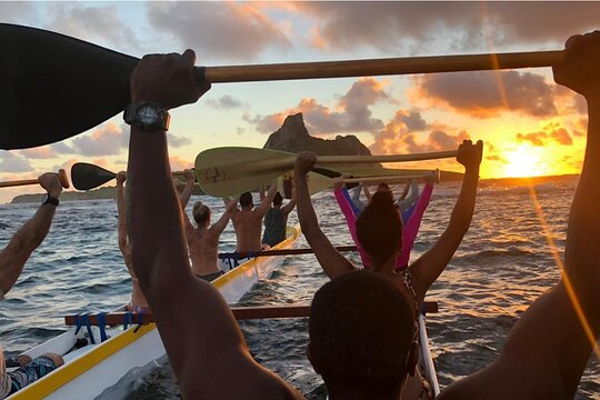 Hawaiian Canoe Experience on Fernando de Noronha Island  Private Tours and Travel Guide America Noronha CITY Fernando de Noronha Destination Tour