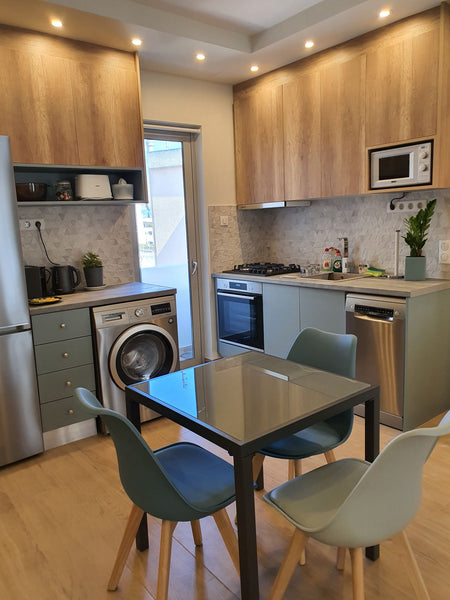 Modern and completely renovated apartment with veranda and private parking in a  Athens, Greece Tony's suite with parking Entire condo vacation rental 583910219447316512