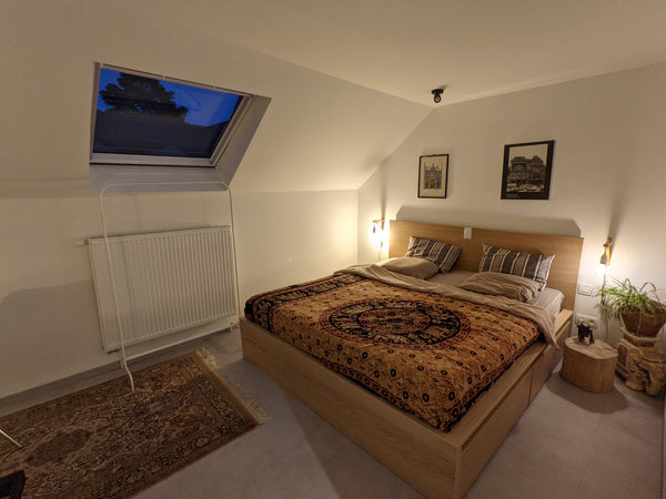 You are most welcome in our cosy, newly renovated house. <br />Right in the hist Ghent, Belgium City centre home with private bathroom Private room in townhouse vacation rental 49980496