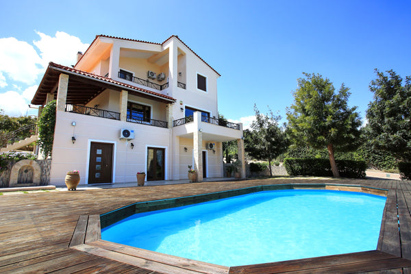 Sunbathe, jump into the pool, grill a steak and drink a beer at the BBQ. Then re Heraklion, Greece Spacious Villa Apartment + Private Pool + Gym Entire rental unit vacation rental 615587852535037335