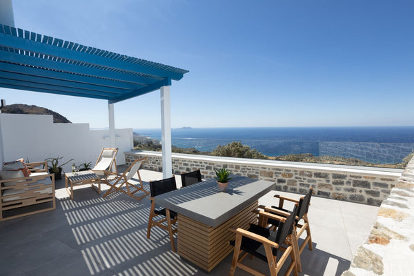 Relax by making a unique and calm escape. Enjoy the stunning view of the Libyan  Athens, Greece Blue View House Entire home vacation rental 51551997