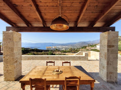 Beautifully designed and unique natural stone house with exclusive interior. <br  Exclusive stone house with sea- and country view Entire home vacation rental 51777528