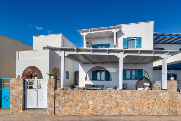Ninas beach house is a two floor apartment next to Monolithos beach overlooks th  Ninas beach house Entire home vacation rental 37700782