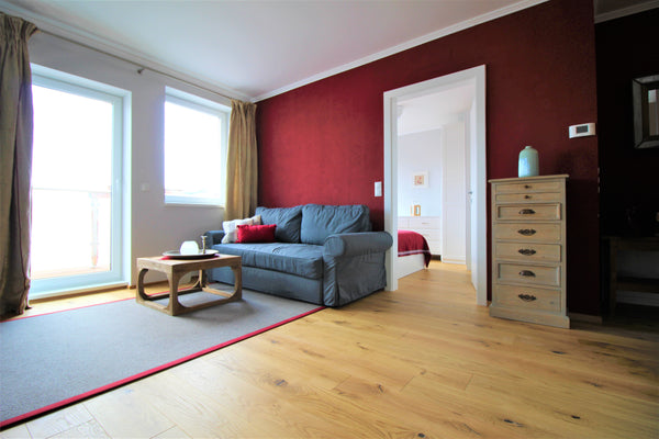 Ein kleines aber feines Apartment, welches aus einer Wohn- Essküche und einen se  Wohlfühlapartment mit Balkon Entire condo vacation rental 46935773