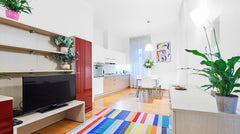 Modern central and beautifully decorated 2 - bedroom apartment with 2 full bathr Prague, Czechia Modern Central 2-bedroom apartment (A) Entire serviced apartment vacation rental 52417044