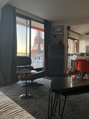 Discover this apartment, a real jewel, in the heart of Paris, with one of the mo Paris, France Best view on Eiffel Tower ! Perfect for couples Entire rental unit vacation rental 20893553