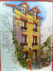 Une chambre de 9 m2 au deuxième étage d'une maison particulière dans le XIII arr Paris, France Chambre 1 dans maison de charme Paris Private room in townhouse vacation rental 10625291