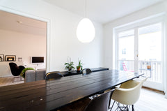 Wonderful and spacious apartment with a unique location on the charming and hist Copenhagen, Denmark Charming balcony with canal view Entire condo vacation rental 650769