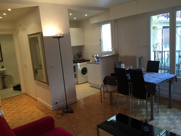 Appartement de 34 m2 + 8 m2 avec la terasse (42m2).<br /><br />Situé à proximité Paris, France lovely flat near 