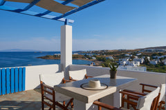 You are more than welcome at Cleopatra Homes at Logaras Beach, in Paros!<br />In Athens, Greece Poseidon | 2 Bedroom Home, 180° panoramic sea view Entire rental unit vacation rental 21351926