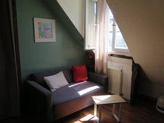 Bright, sunny studio among the rooftops. Situated at the heart of medieval Paris  In the heart of medieval Paris. Entire place vacation rental 10873534