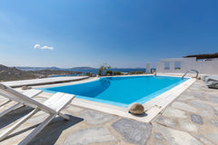 Villa Mystique is situated high above the hills at the most beautiful and panora Athens, Greece Villa ''Mystique'' - SeaBlue Villas Mykonos Cycladic home vacation rental 16059434