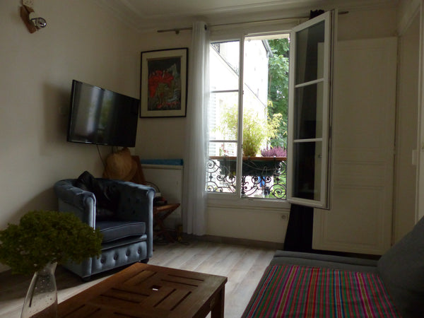 Next to Montmartre, basilique du Sacré-Cœur, gare du Nord, canal St Martin.<br / Paris, France calm and nature in city center Entire rental unit vacation rental 15762887